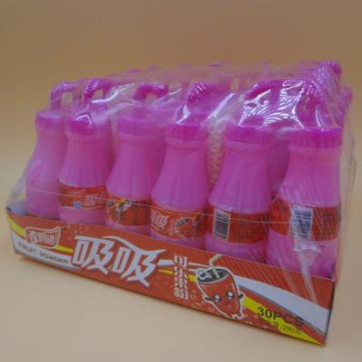 Natal Straw Fruits Sugar Powder Candy com Sugar Dispenser pulverizado