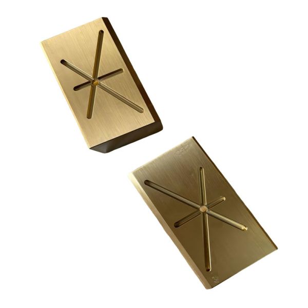 Aluminum CNC Milling Parts with Gold Anodizing 100% Inspection and 7-35 Working Days Lead Time