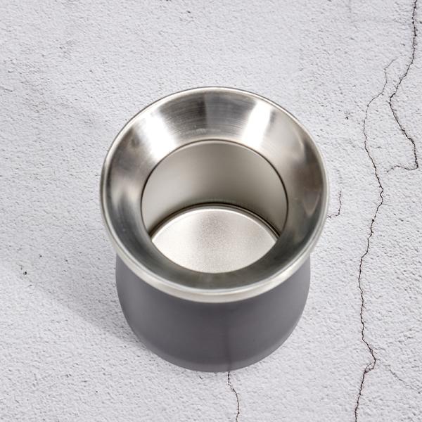 Double Wall Insulated Stainless Steel Yerba Mate Cup 8oz With Bombilla Straw