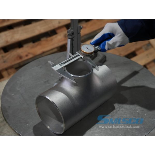 2507 Super Duplex Steel BW Fitting Reducing Tee Sch40