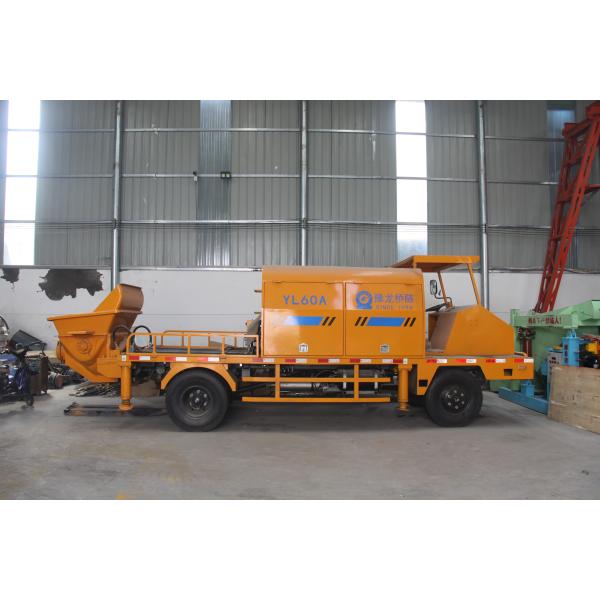 Max. Horizontal Conveying Distance 20-250M Mini Concrete Pump Truck for Construction