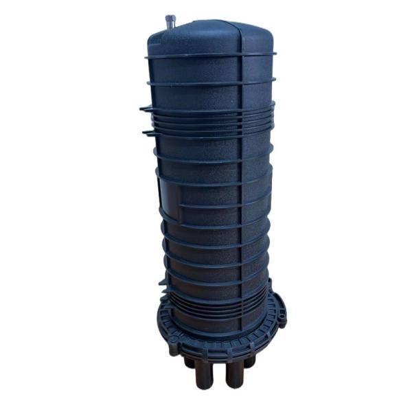 FTTH 96 Core 1IN-6OUT Heatshrinkable Fiber Optic Splice Closure with 24 Fibers per Tray