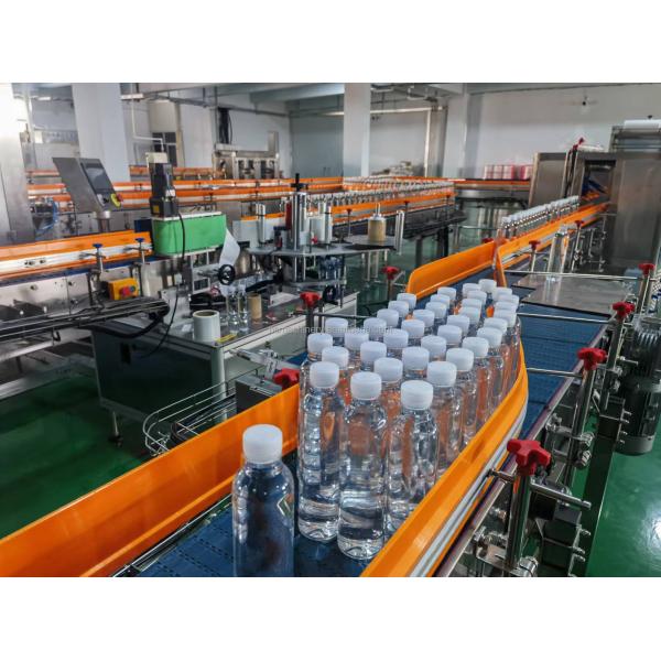 Glass Bottled Mineral Water Beverage Packaging Line for Bulk Beverage Sales