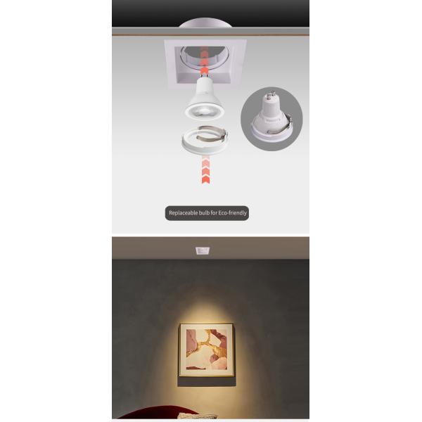 СИД утопленное квадратом Downlights 100mm живущей комнаты 50 ватт