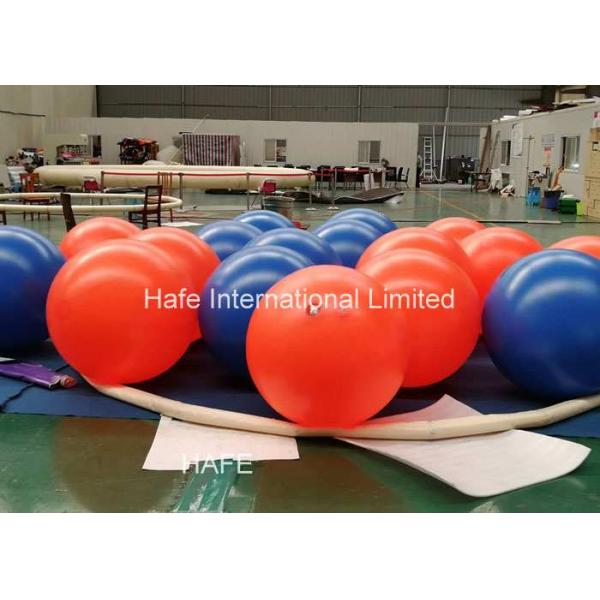 Apoyos gigantes transparentes del funcionamiento de la decoración de la publicidad del globo del diámetro de 2,5 M