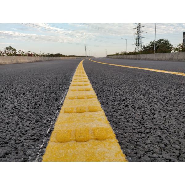Driveway Warning Vibrating Hot Melt Road Marking Paint