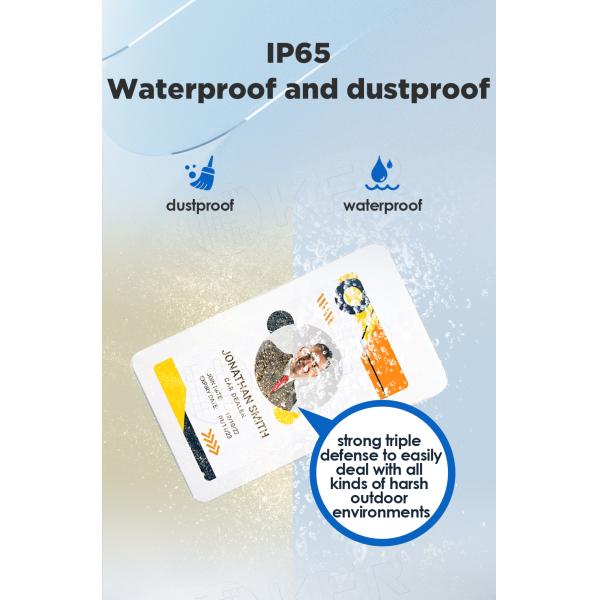 Офис электронный работник цифровой рабочий значок ПВХ пластмассовый работник работа личное фото имя значок удостоверения личности