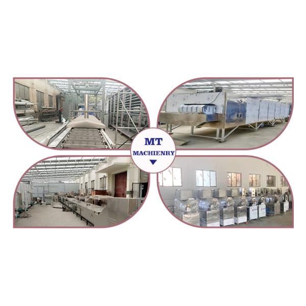 Линия производства продуктов питания 75kw закуски Meiteng зажарила сопенную машину шарика