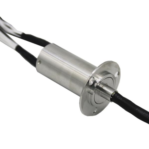 Industrial 40 Loops Electrical Slip Ring Mini Size With 303 Stainless Steel Shell