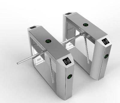 Torniquete bidirecional automático do tripé de Jual da pista de SUS304 600mm
