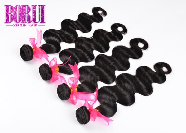 A cutícula malaia cambojana do cabelo humano alinhou estoque do cabelo de 10A 12Ao grande