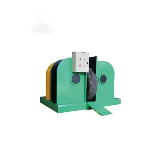 Heavy-Duty Twin Hook Tire Debeader for Scrap Processing