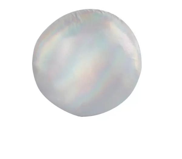 Faites-le vous-même Coloriage rond sublimation Glittery Casse d'oreiller personnalisé