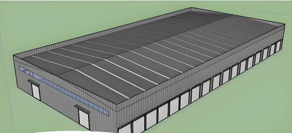 Steel Structure Workshop Warehouse Building For Office Hotel Apartment Use