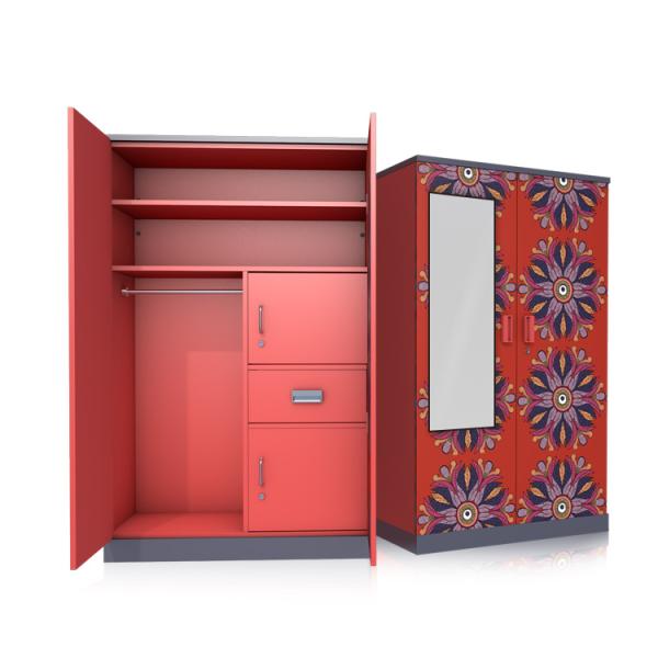 195cm Height ISO14001 Metal Clothing Cabinet