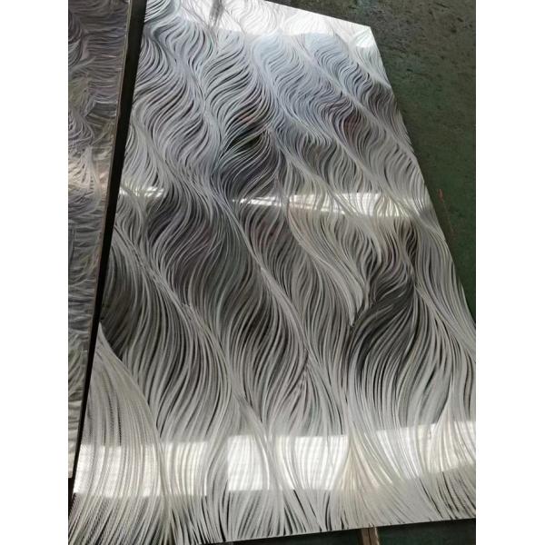 201 304 316 Цветное 3D полированное образец Нержавеющая сталь для декорации стен