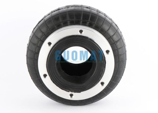 Single Convoluted Industrial Air Spring 88540 / 88820 Rubber Air Bags With Flange Ring