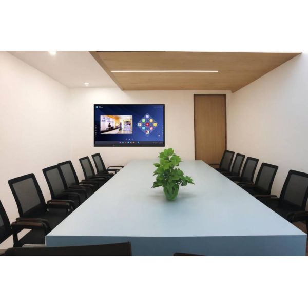 75 Inch oem interactive whiteboard with Speakers For Home Teaching Zoom Meetings