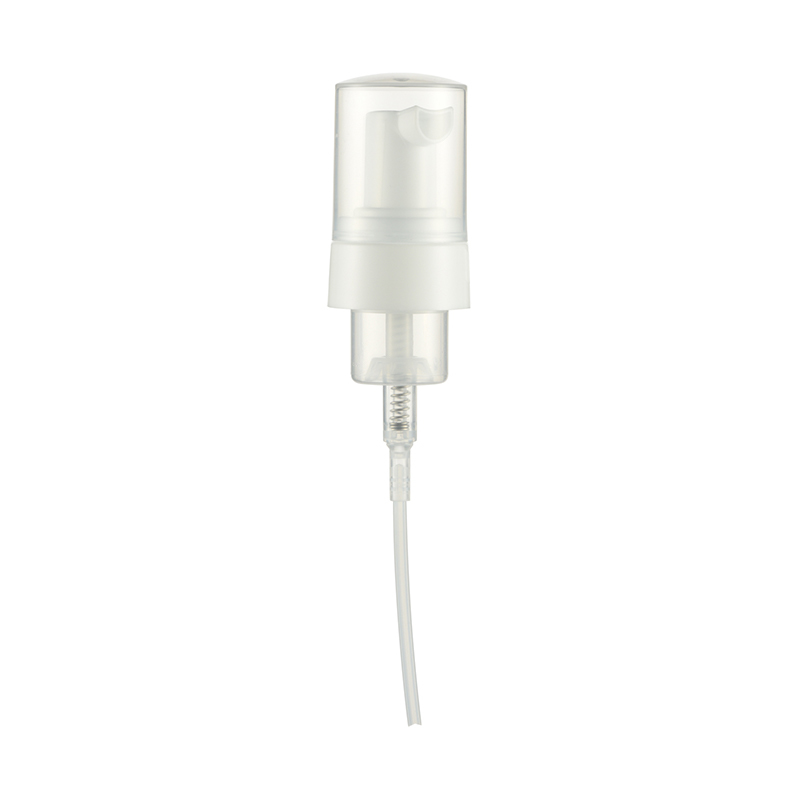 Refillable Foam Pump Bottle with Multiple Capacity Options in Transparent PET Material for Customizable Skincare Packaging