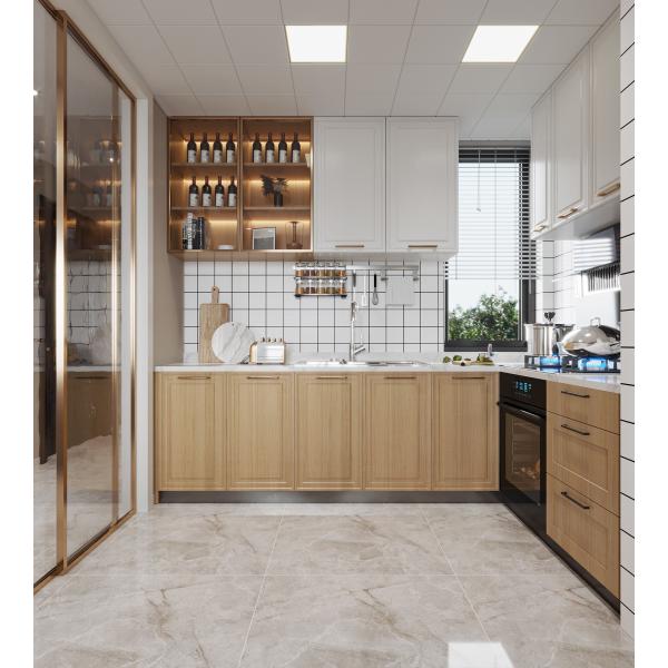Particle Board Modern High Gloss Lacquer Kitchen Cabinet Design