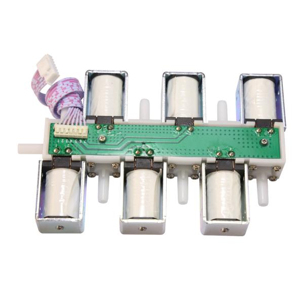 Miniatura 12 Volt válvula de solenoide de água elétrica 2 vias fechamento normal para máquina de café
