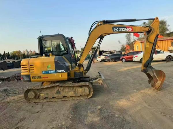 Used XCMG XE55DA Excavator 2021 Model 1000 Hours Global Shipping