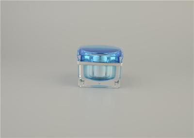 Frasco de creme acrílico de empacotamento cosmético plástico vazio colorido do frasco de creme