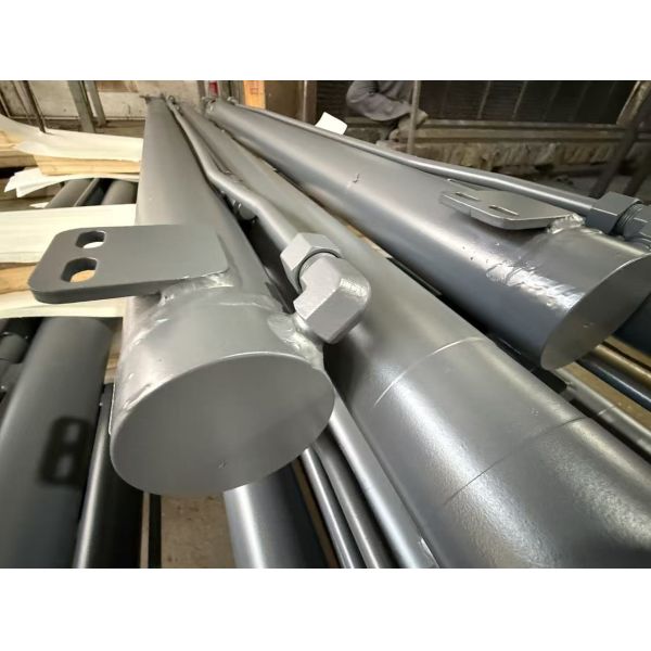 ODM OEM Parallel Type Two Stage Hydraulic Double Acting Cylinder Steel Hard Chrome Plated