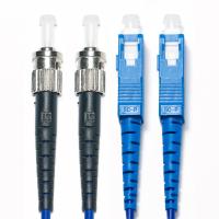 SC FC Dual Mode Fibra Óptica Patch Cord OM3 Fio Azul 2/2 2.0/3.0mm Para Câmera de Vigilância Uso 3M 5M 8M 10M