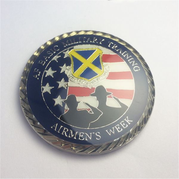 custom challenge coins produced with fast sample time and flexible shipping options including express air and sea freight