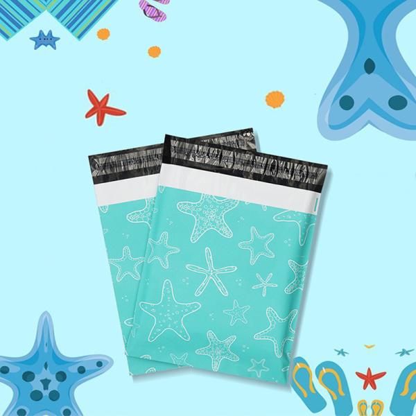 Не токсический 20*35cm поли отправитель кладет 50-100 микронов в мешки напечатанного ODM OEM