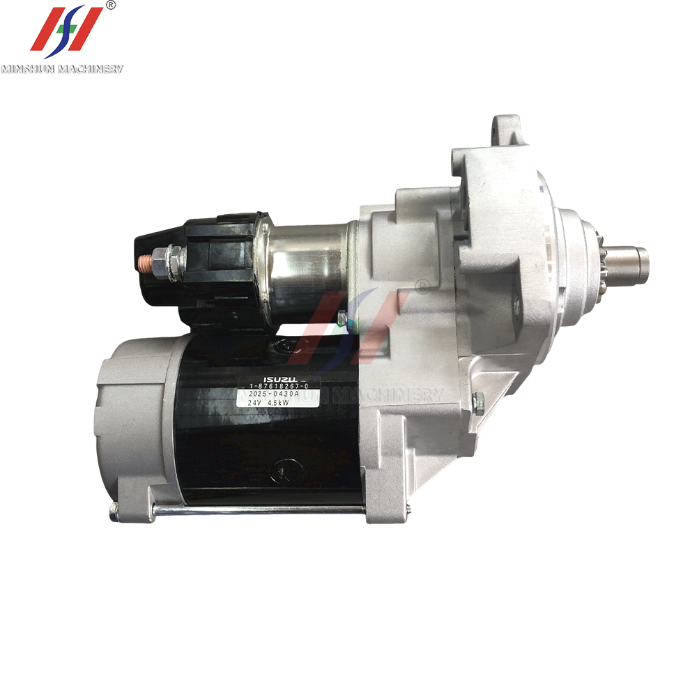Isuzu 6BG1 Engine Starter Motor 1-87618267-0 is suitable for Hitachi ZX200 and