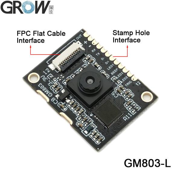 Серия GROW GM803 Малый дешевый DC3.3V USB/TTL232 Интерфейс Сканер штрих-кода Модуль 1D/2D QR Barcode Reader PDF417 для Arduino