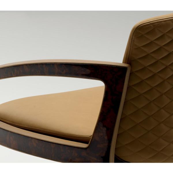 стулья 63x90cm роскошные современные обедая с деревянным подлокотника европейское