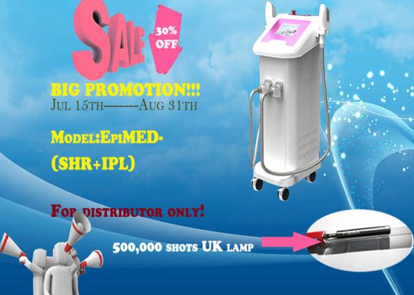 Skin Rejuvenation 1600W 950nm IPL Hair Removal Machine
