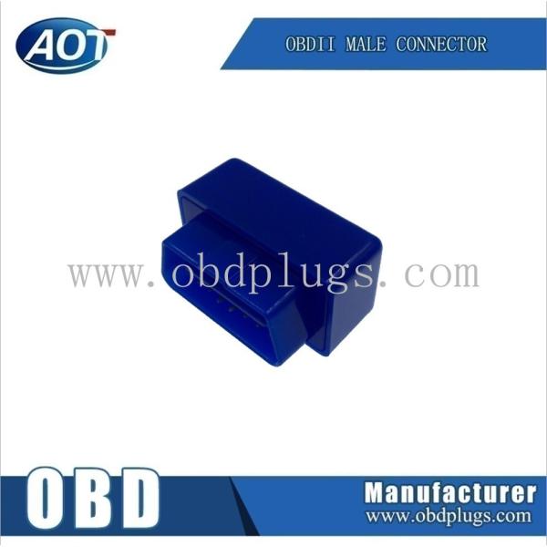 Normal Color ABS Plastic16 Pin J1962 OBD OBD II EML327 OBD2 Enclosure for Offer Drawing