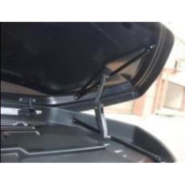 RB500 SUNSING Universal Car Roof Box for Travel Double Side Lock System Quick Clamp Carbon Surface Choose Compatible Car