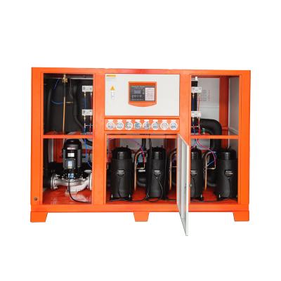 50HP 10 Ton Water Cooled Chiller 150KW Industrial Water Chillers R22 / R407C Refrigerant