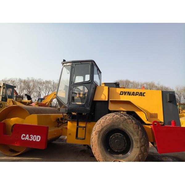 Used CA30D Dynapac Single Drum Roller with Original Sweden Design and Diesel Engine