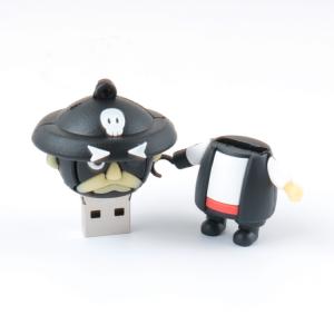 O Usb dado forma personalizado dos desenhos animados dos Cyclops pisca velocidade rápida do Usb 2,0 e 3,0 da movimentação