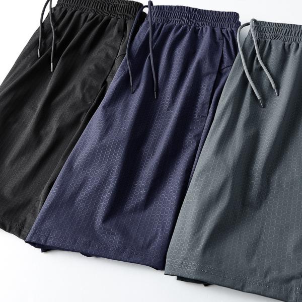 76% Nylon 24% Spandex Running Activewear Mens Linerless Shorts