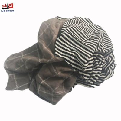 Desperdice algodão industrial reciclado misturado Rags da camisa de T