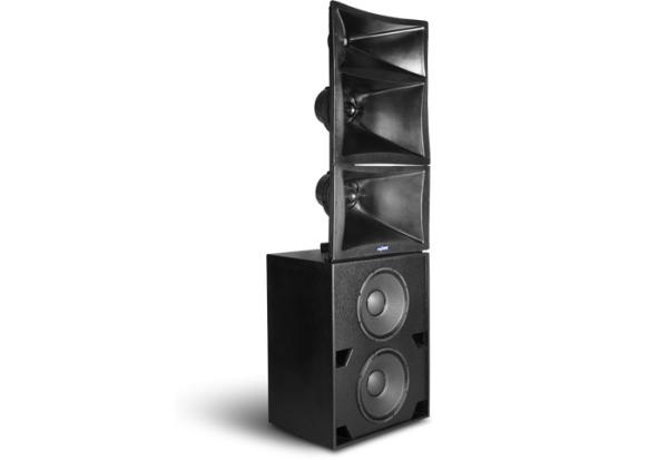 1400W double 15 inch  passive screen system three way pro sound cinema speaker TC845