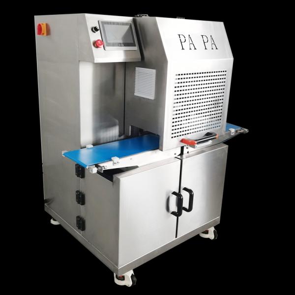 P308 Cheese Bar Extruder with Ultrasonic Cutter for High-Speed Production at 300bars per mins and 4.8KW Power