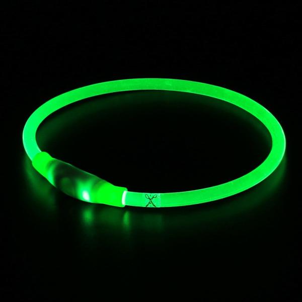 27,5 coleira de cão USB recarregável, diodo emissor de luz do diodo emissor de luz iluminam acima a coleira de cão para a segurança da noite