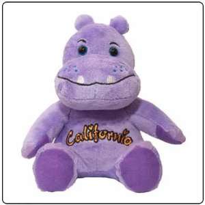 8 Inch Lovely Hippo Animal Plush Toys Promotion Gifts For Holiday Celebration