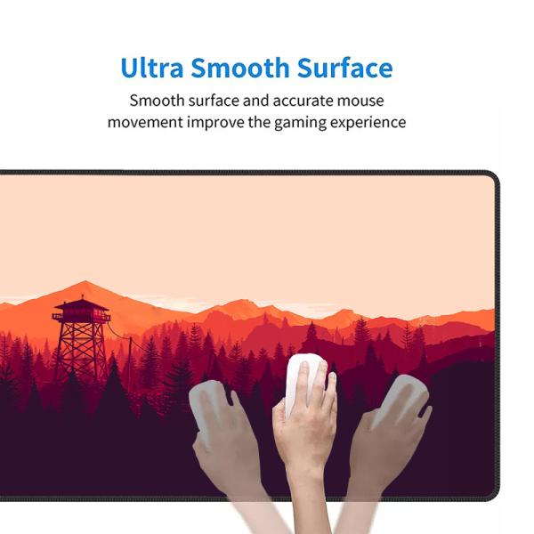 Sublimation Forest Comic Desk Rubber Computer Mouse Pads With Custom Logo in and Stock