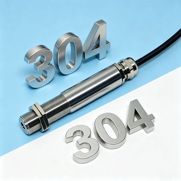 Industrial Stainless Steel RS485 Infrared Temperature Sensor Supports Modbus RTU Online Temperature Probe