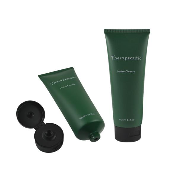 Cosmetic Oval Tube for bb cream tube Custom Logo Flat Plastic Cosmetic Tube for Sunscreen Cosmetic Packaging
