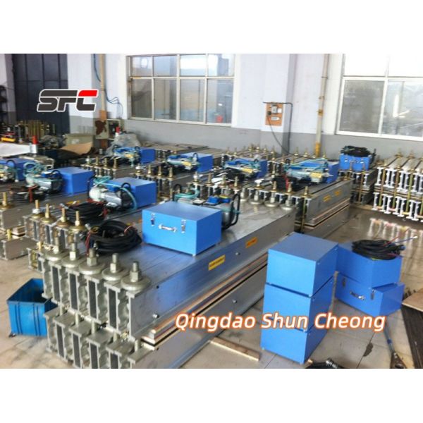 PLC Controlled Rubber Belt Vulcanizing Joint Machine with Built-in Water Cooling System and 0-400℃ Temperature Range